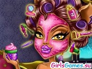 Игра Клодин Вульф настоящий макияж